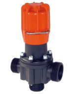 VALVOLA DI PRESSIONE CON BLOCCO POSIZIONE